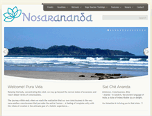 Tablet Screenshot of nosarananda.com